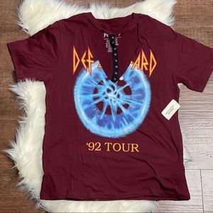 Def Leppard ‘92 tour top